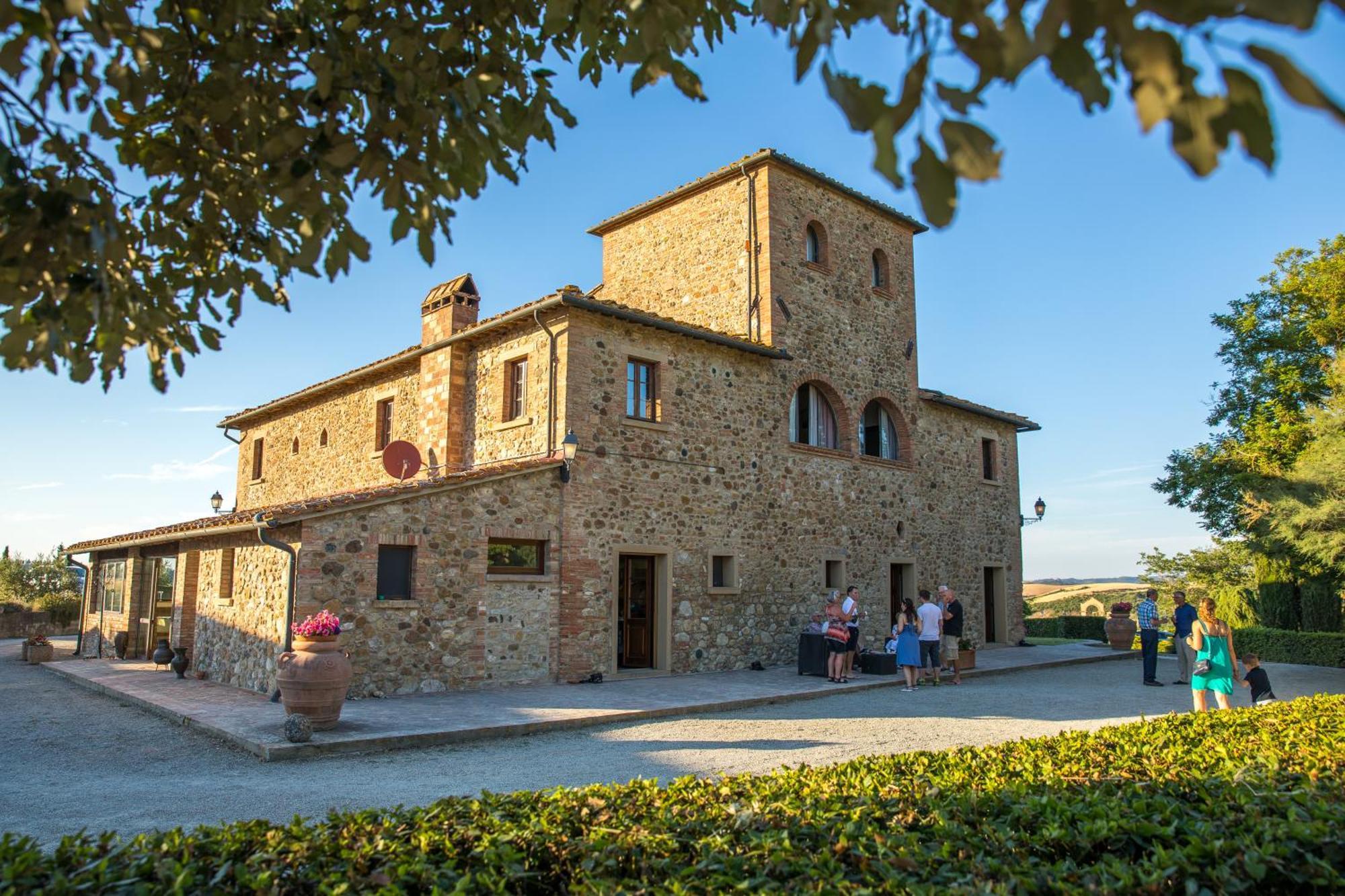Villa La Mandriola Lajatico Esterno foto