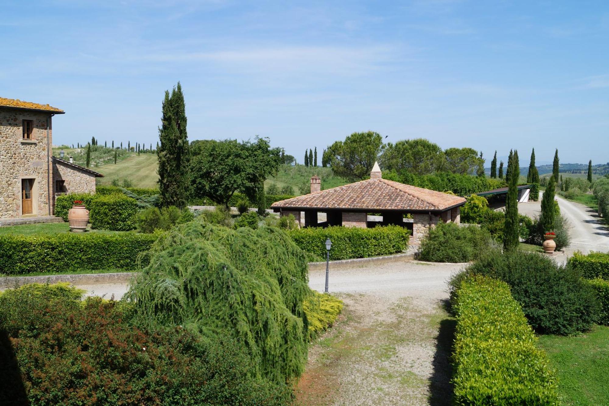 Villa La Mandriola Lajatico Esterno foto
