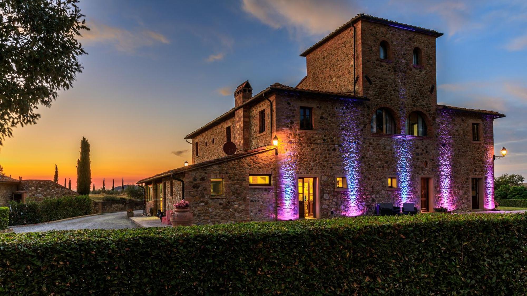 Villa La Mandriola Lajatico Esterno foto