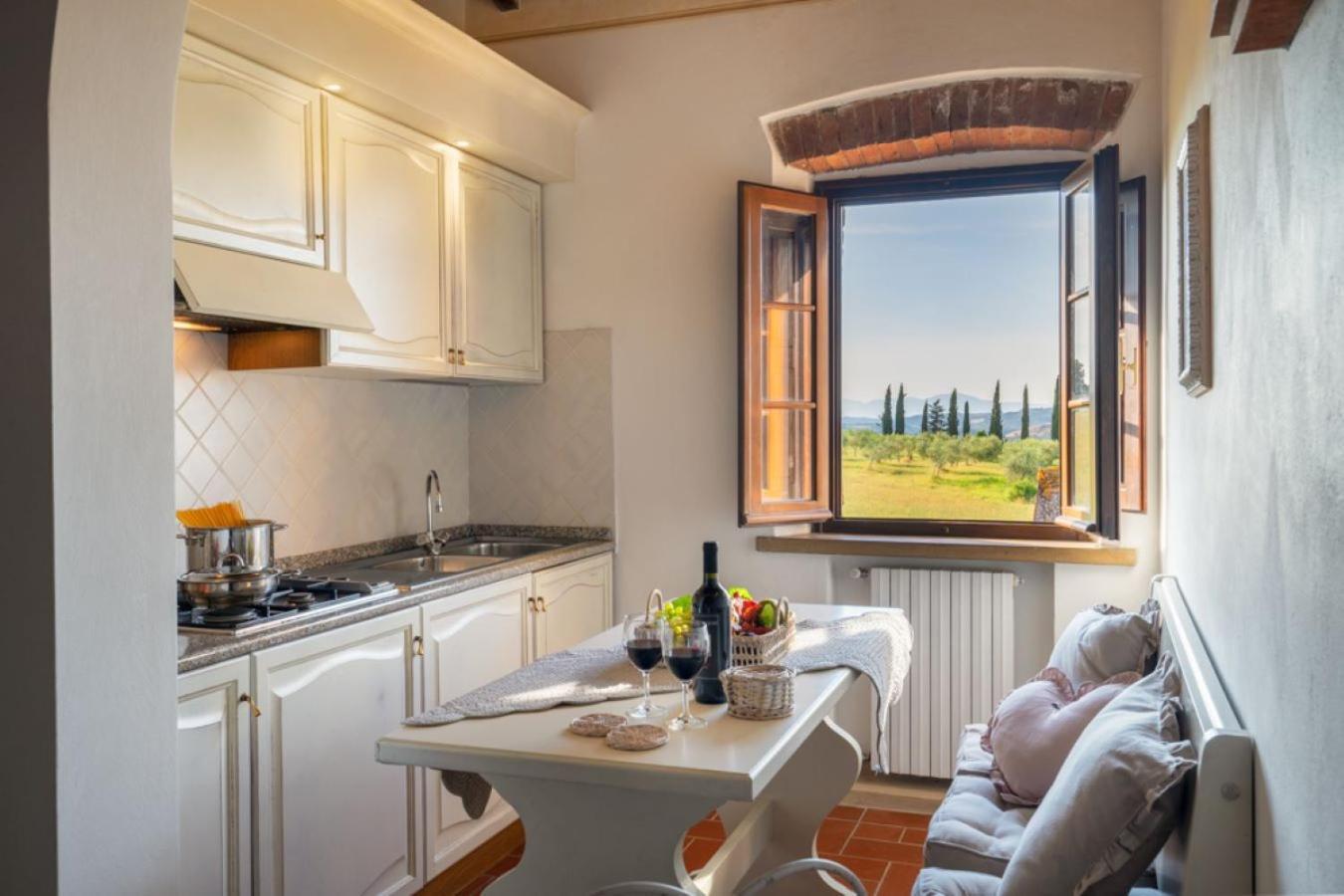 Villa La Mandriola Lajatico Esterno foto