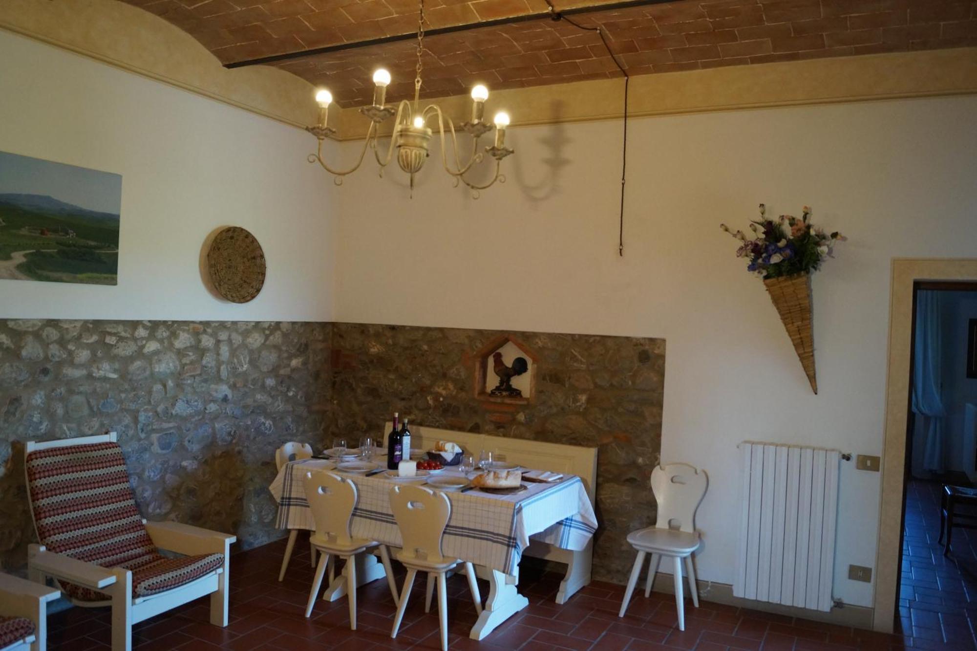 Villa La Mandriola Lajatico Esterno foto