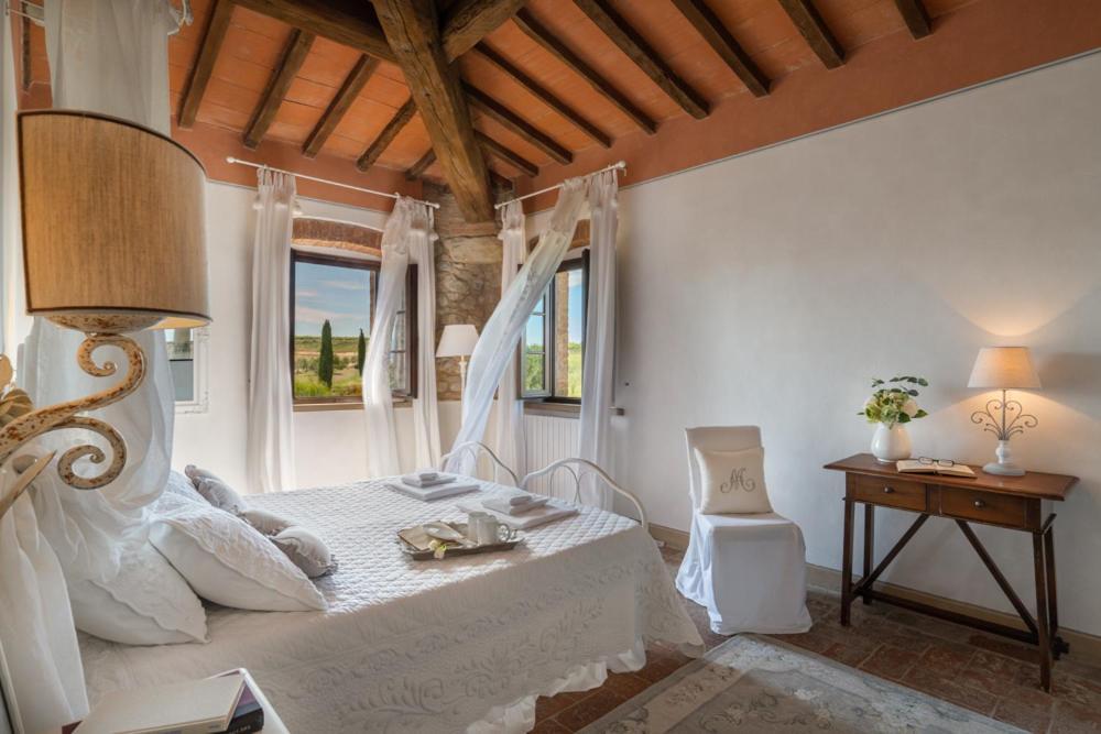 Villa La Mandriola Lajatico Esterno foto