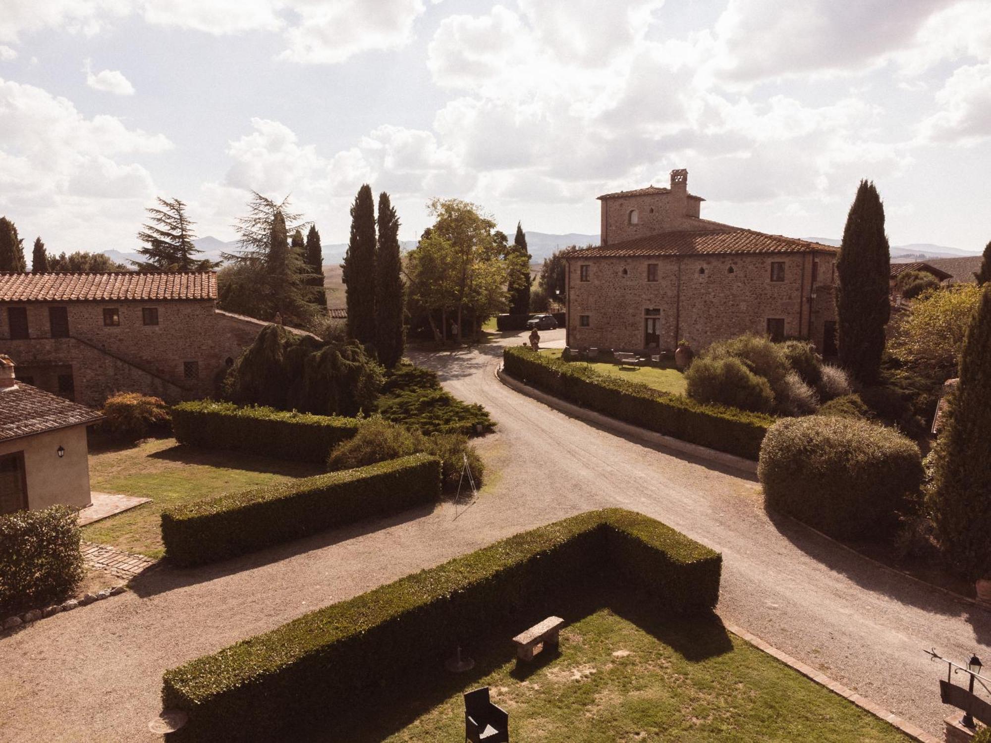 Villa La Mandriola Lajatico Esterno foto