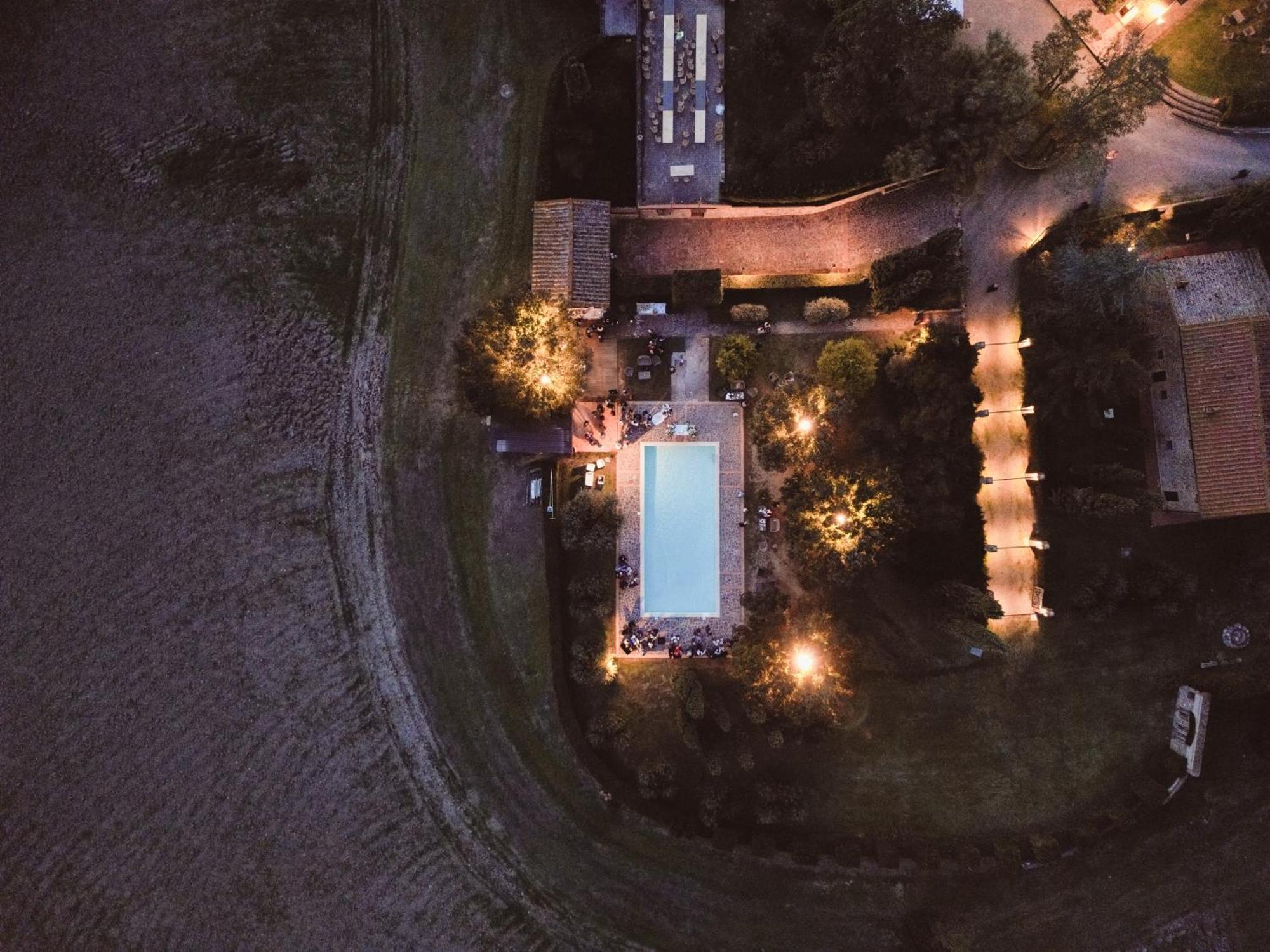 Villa La Mandriola Lajatico Esterno foto