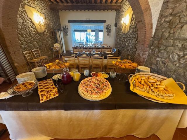Villa La Mandriola Lajatico Esterno foto