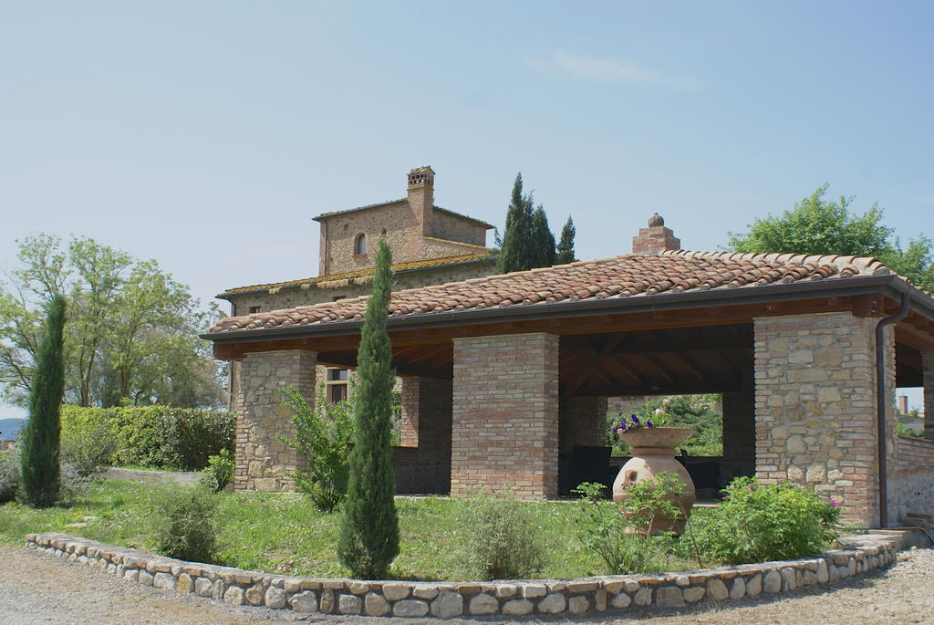 Villa La Mandriola Lajatico Esterno foto